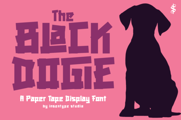 Black Dogie Font: A Display Typeface for Bold Campaigns