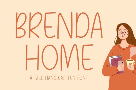 Brenda Home Font: Modern Display Typography for Editorial Design