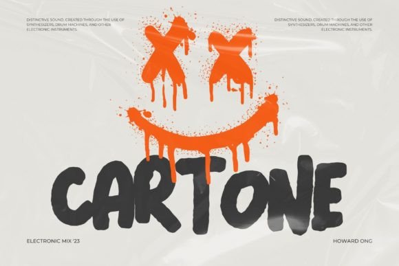 Cartone Font: Bold Type for Handmade Labels