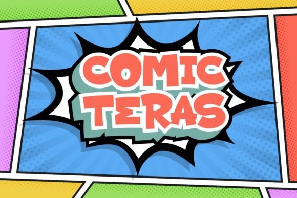Comic Teras Font: Playful Typography for Editorial Design