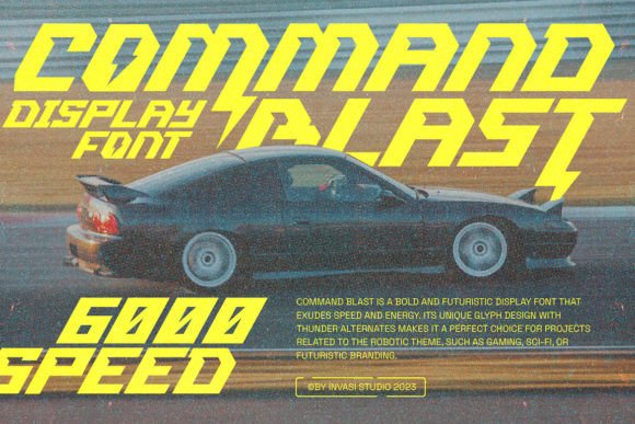 Command Blast Font: Bold Display Typography for Editorial Impact