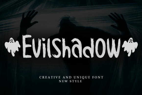 Evilshadow Font: A Vibrant Display Typeface for Editorial Joy