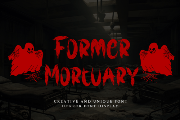 Former Mortuary Font: Bold Editorial Display Typography