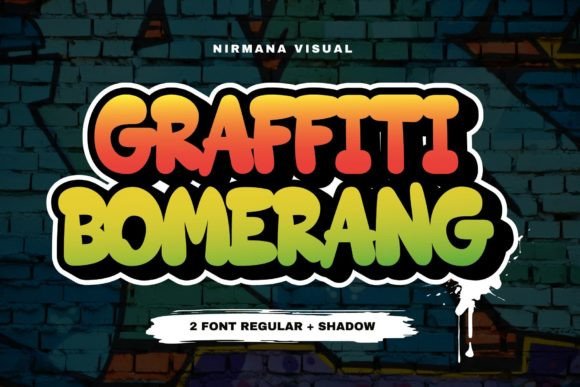 Graffiti Bomerang Font: Testing a Bold Display Typeface
