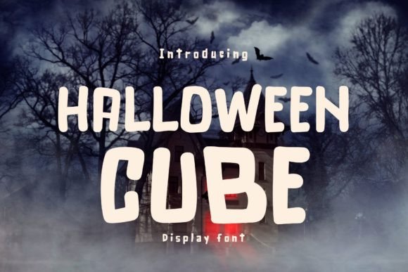 Halloween Cube Font: Editorial Design Review