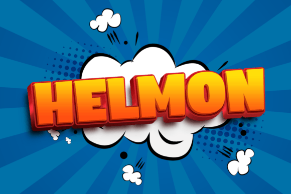 Helmon Font: Bold Editorial Typography