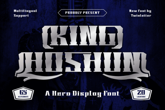King Hoshun Font: Bold Display Typography for Digital Campaigns