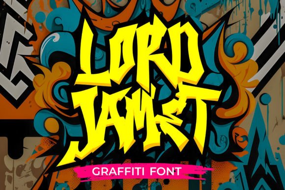 Lord Jamet Font: Bold Typography for Urban Web Design