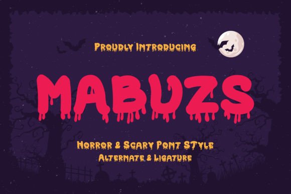 Mabuzs: A Designer’s Take on This Display Font