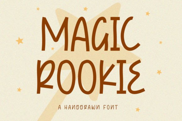 Magic Rookie Font: Playful Display Type for Makers