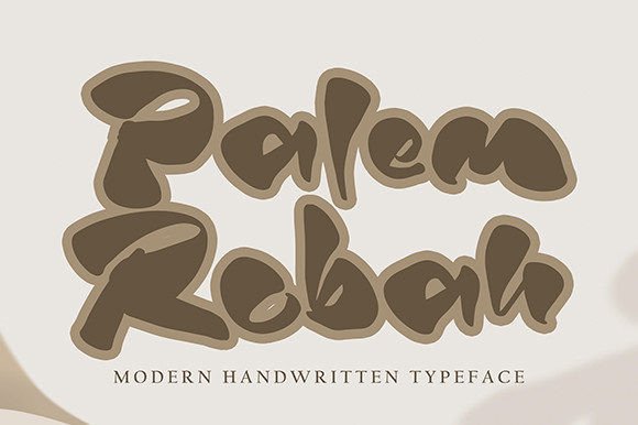 Palem Robah Font: A Web Designer’s Layout Test