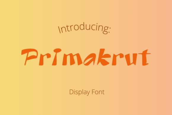 Primabrut Font: Edgy Display Type for Digital Campaigns