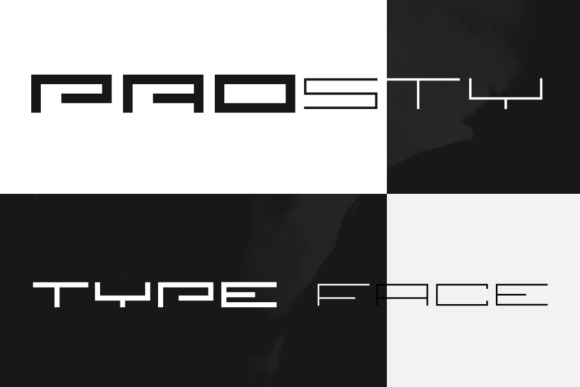 Prosty Font: A Minimalist Display Typeface for Editorial Design