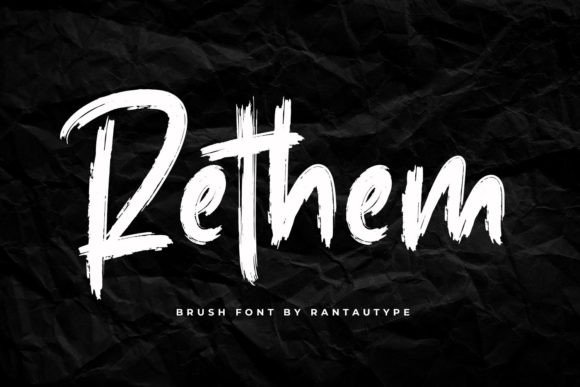 Rethem: A Designer’s Take on This Display Font