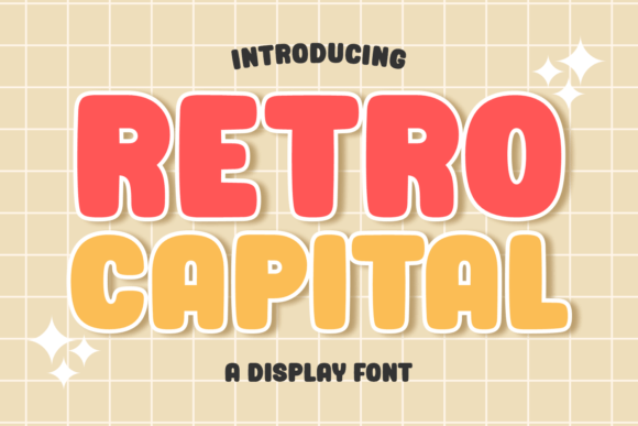 Retro Capital Font Review for Web Design