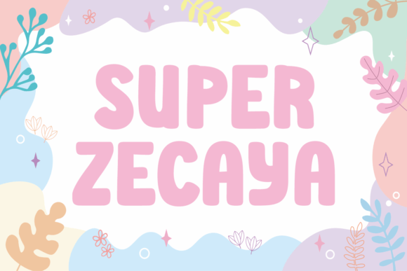 Super Zecaya Font: Bold Display Type for Campaigns
