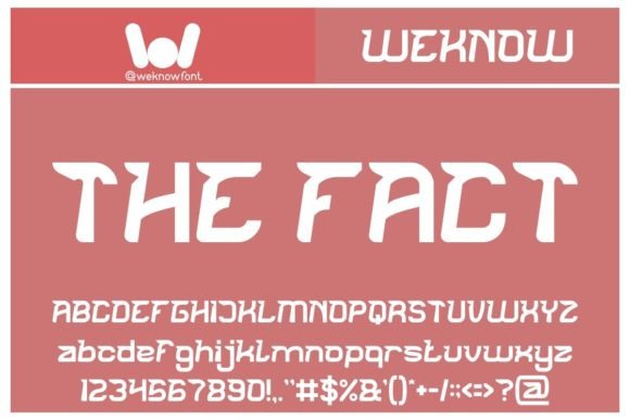 The Fact Font: Elevating Editorial Design and Layouts