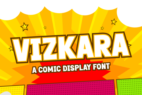 Vizkara Font: Bold Display Typography for Web Design